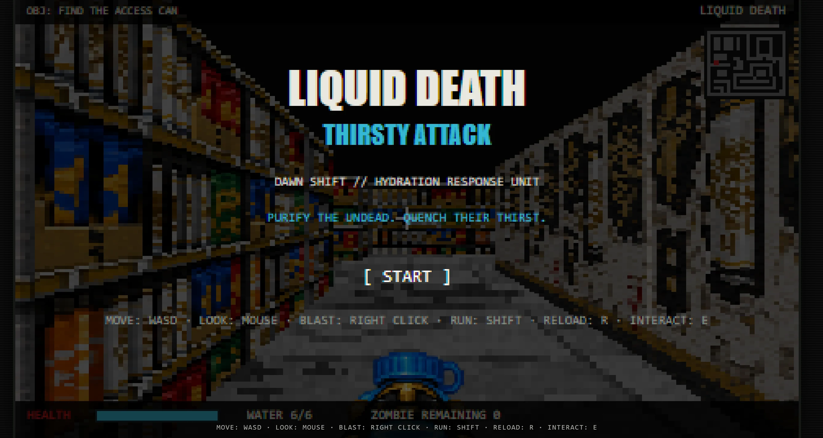 Liquid Death: Thirsty Attack